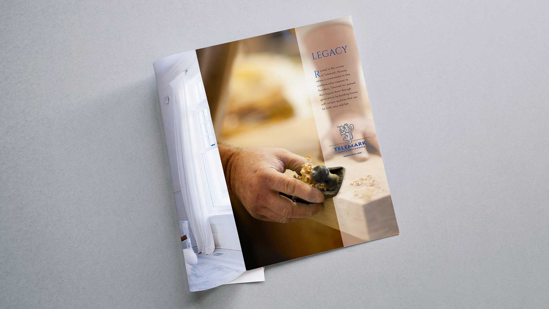 Print Advertising - Telemark Inc Luxury Builder Innovation