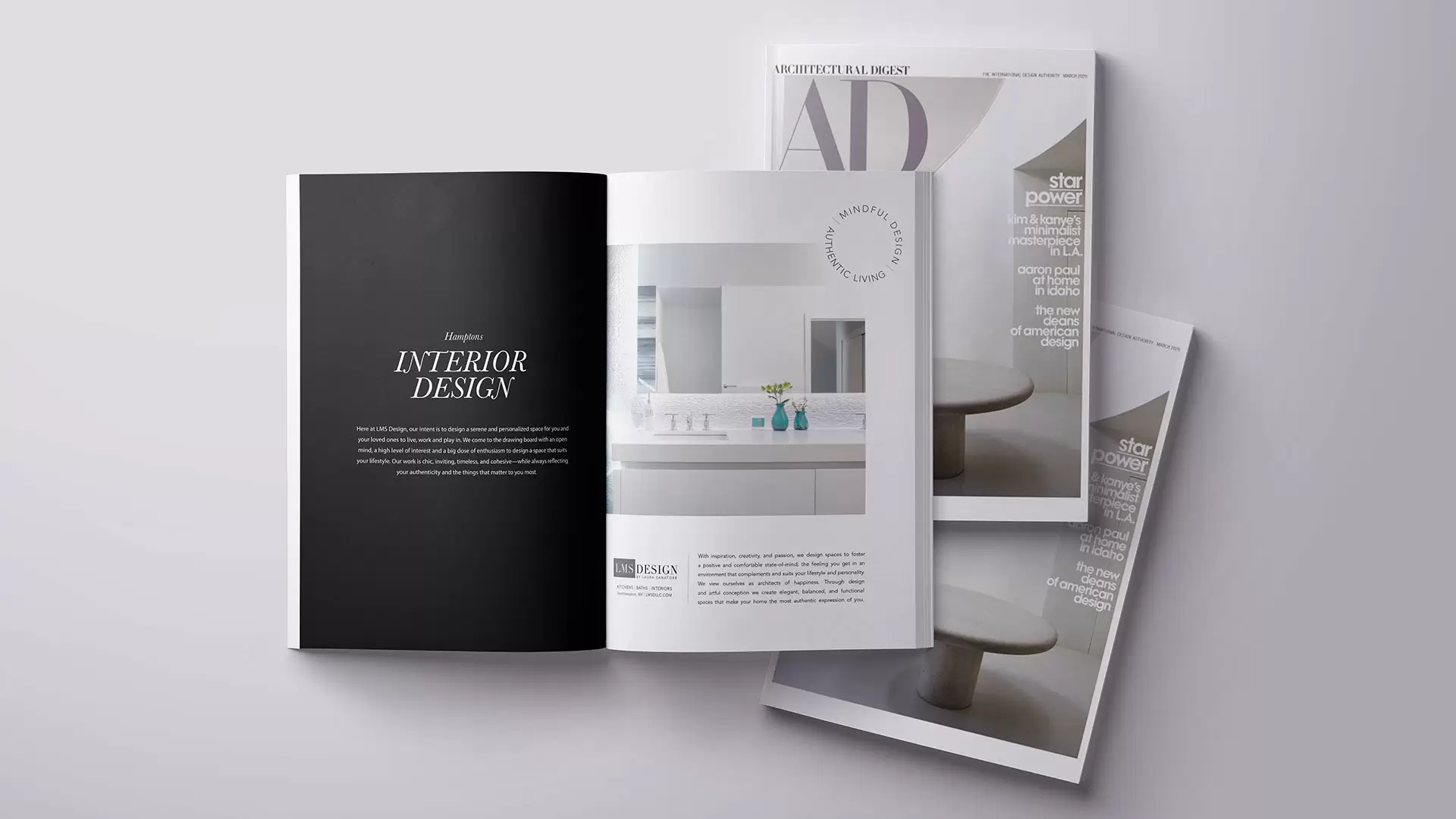 Print Ad Design - LMS Design - Dead on Design