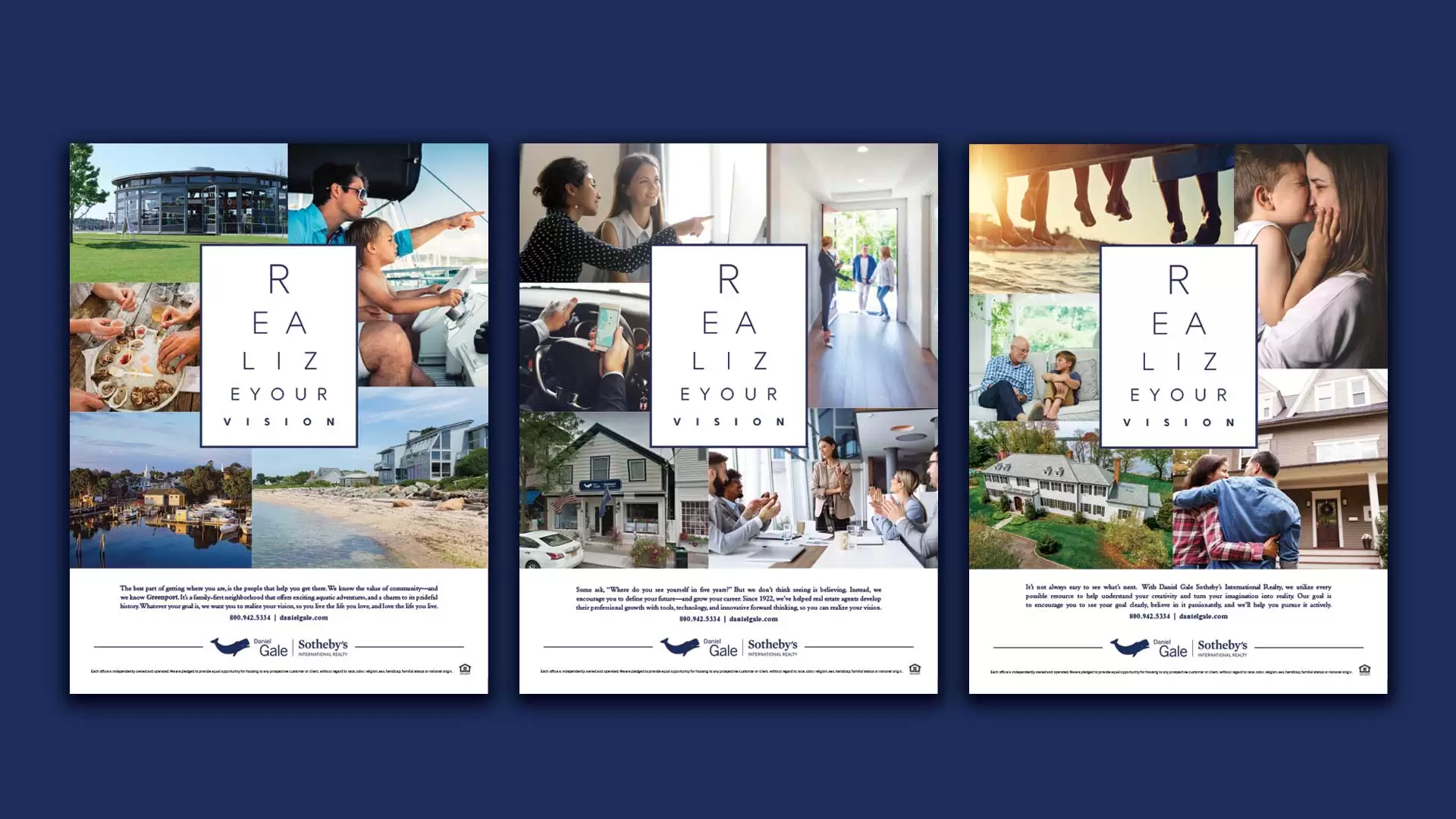 Print Ad Campaign - Sotheby's International Realty - Realize Your Vision
